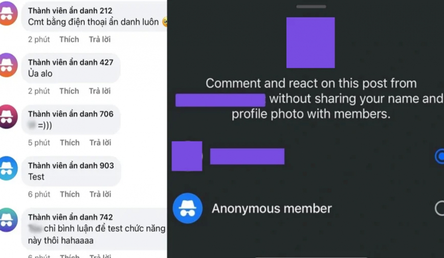 Cách bật tính năng 'bình luận ẩn danh' trên Facebook, tha hồ comment dạo không sợ người khác phát hiện