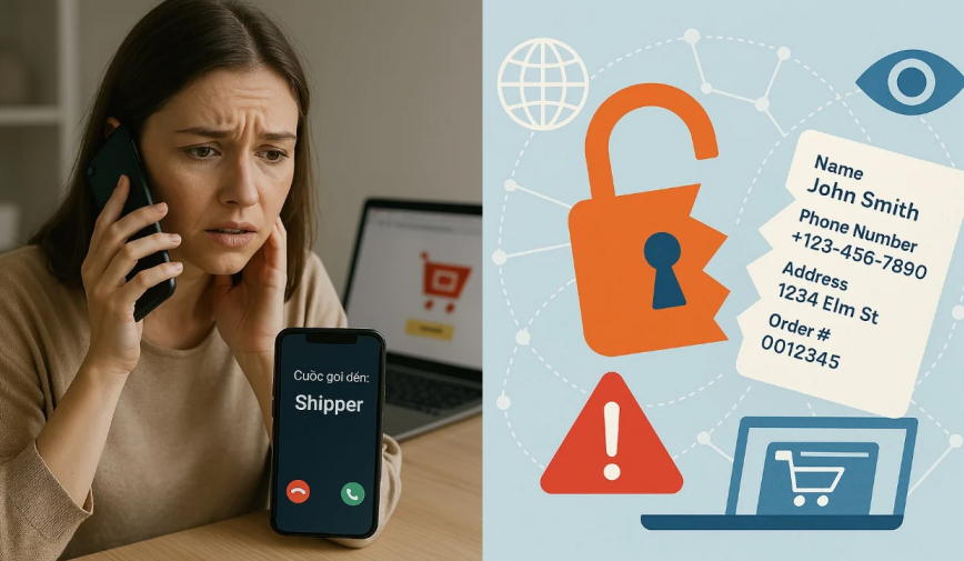 Lý giải hiện tượng shipper lừa đảo nắm rõ thông tin cá nhân của người mua