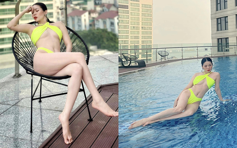 Netizen thắc mắc đôi chân siêu thực khiến nữ ca sĩ cao như 2 mét, Lệ Quyên nói gì?