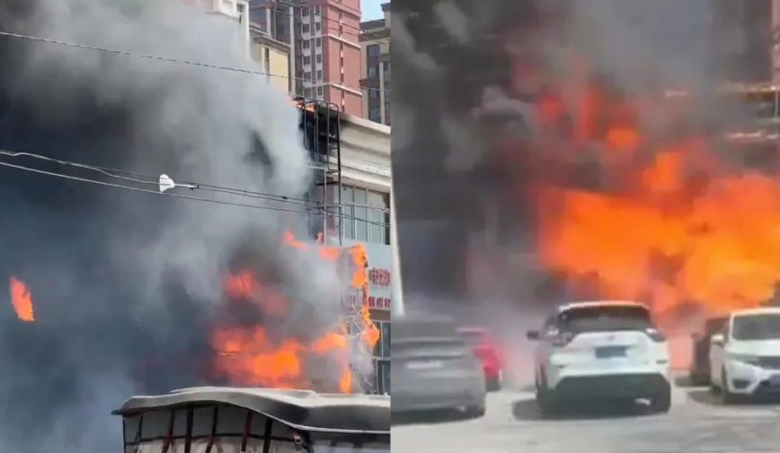 Cháy lớn tại nhà hàng khiến 25 người ra đi mãi mãi, video tại hiện trường hé lộ cảnh kinh hoàng