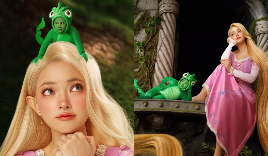 Châu Bùi & Binz hoá thân thành Rapunzel & Pascal: Cặp đôi tri kỷ của của Halloween 2025