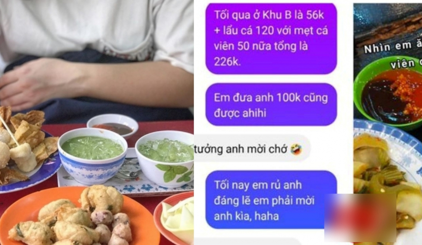 Lần đầu hẹn hò hết 226k, chàng trai về đòi chia đôi rồi phốt luôn bạn gái: “Em tập ăn ít thôi”