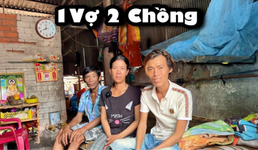 Gia đình “1 vợ 2 chồng”: Lòng vị tha của chồng cả khi nhiều năm trở về thấy vợ sống chung với chồng mới