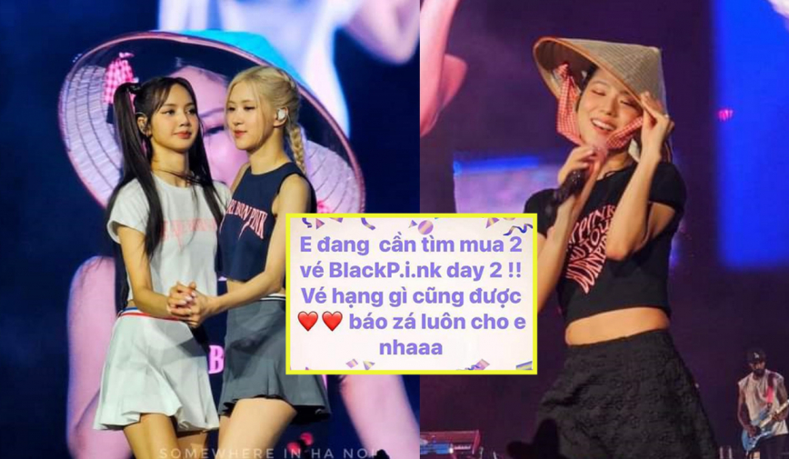 BLACKPINK diễn quá hay, dân tình đồng loạt 'quay xe' săn lùng vé ngày 2, giá VIP được đẩy lên đến mức 40 triệu/cặp?