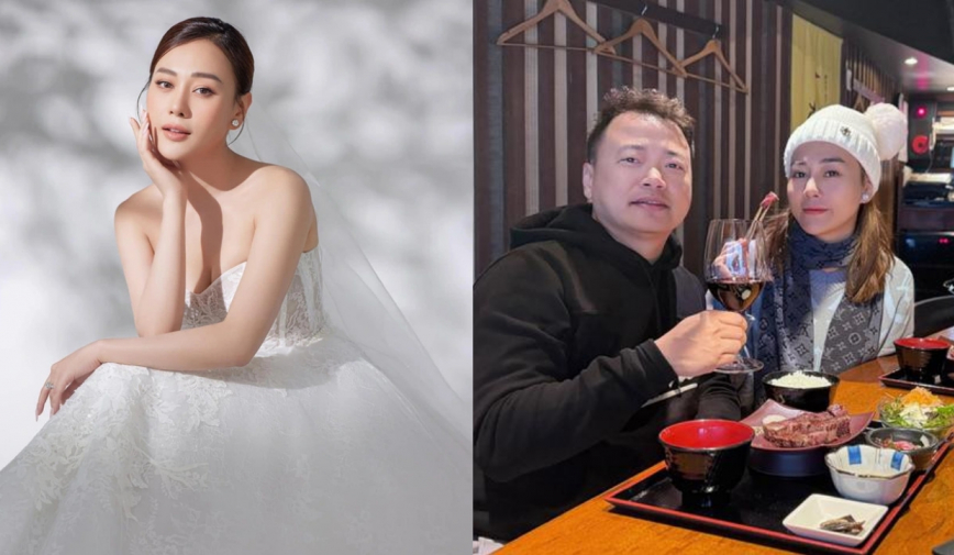 Phương Oanh đột ngột đăng ảnh làm cô dâu sau khi thông báo hoãn cưới vì mang thai đôi cho Shark Bình