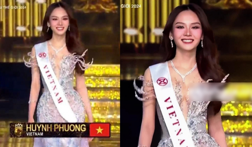 Mai Phương xuất hiện trong phần mở màn Miss World 2023, visual sáng bừng lấn át đối thủ