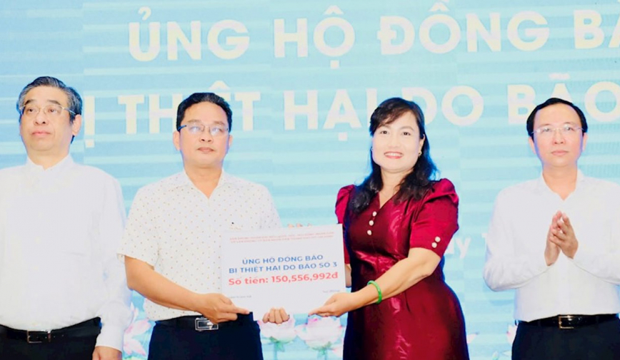 TPHCM: Tiếp nhận hơn 4,7 tỷ đồng ủng hộ đồng bào các tỉnh phía Bắc bị ảnh hưởng bão số 3 gây ra