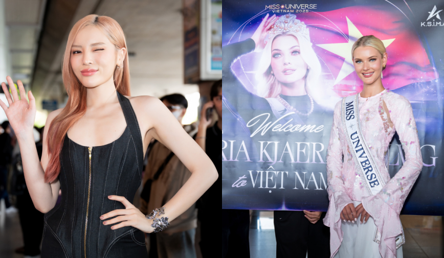 Kỳ Duyên hội ngộ Miss Universe 2024 Victoria Kjær Theilvig tại TP.HCM: Mở màn cho hành trình Miss Universe Vietnam 2025