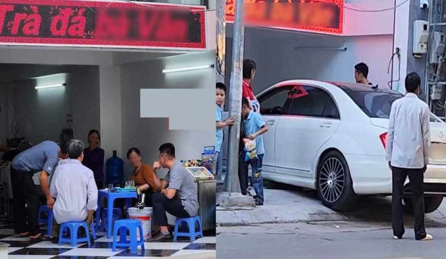 Quán trà đá 'thượng lưu' bậc nhất: sáng mở bán, chiều dọn hàng để đậu Mercedes, buôn bán vì đam mê là đây!