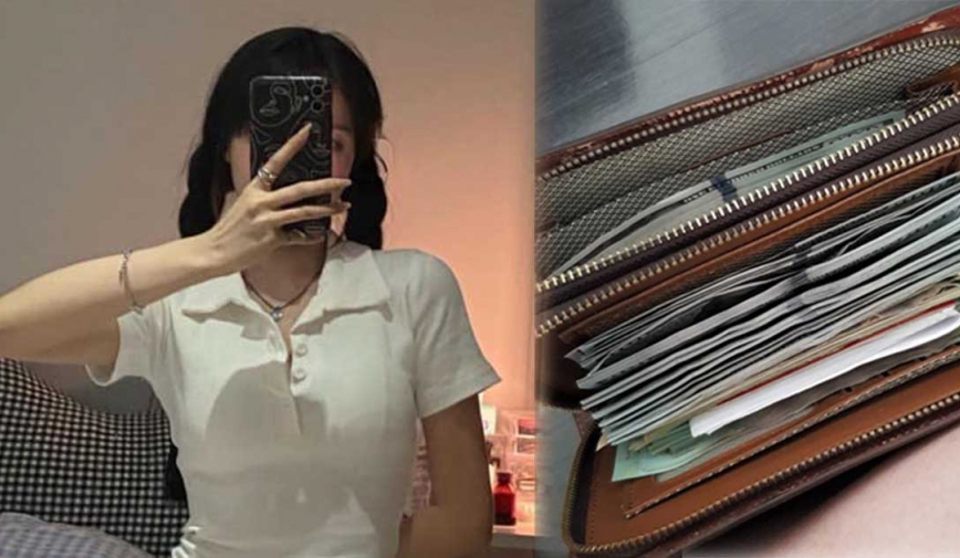 Nữ sinh viên khuyên trai nghèo đừng ham có người yêu, đi chơi mang theo 50K, mở ví ra chỉ toàn đống giấy tờ!