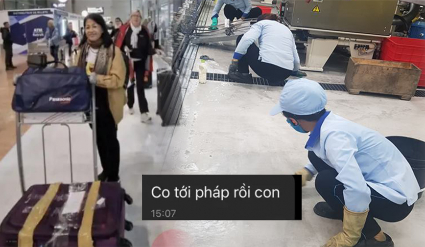 Nữ tạp vụ xin nghỉ phép đi du lịch ngắm mùa thu Paris, nhân viên sốc nặng