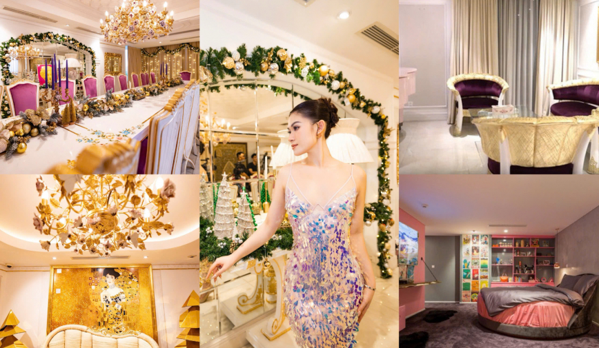 MisThy “lạc lối” trong biệt thự Ngọc Thanh Tâm: Nhà đẹp như cung điện, chị chủ lại còn dễ thương hết nấc