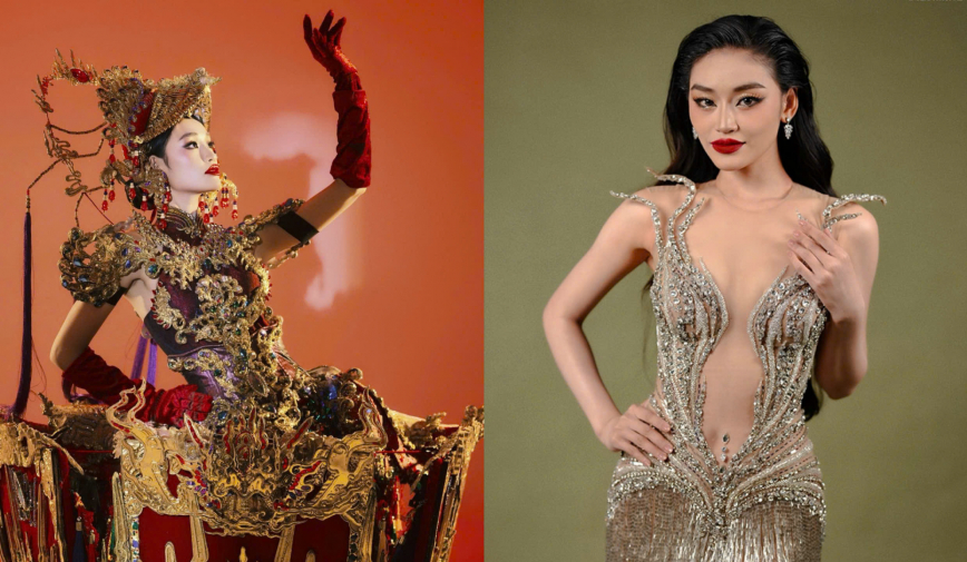 Video Hoa hậu Yến Nhi trình diễn Trang phục Dân tộc tại Miss Grand International gây sốt