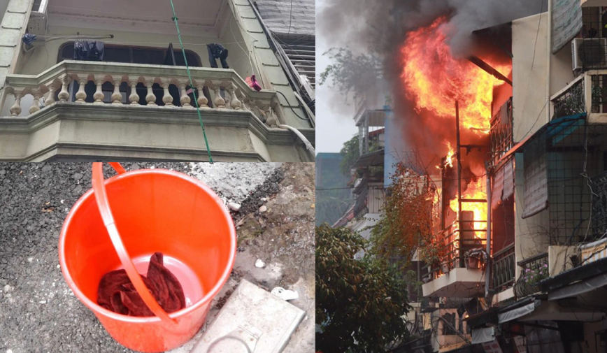 Bà cứu cháu 5 tháng tuổi khỏi đám cháy nhờ chiếc xô và sợi dây, không ngờ dụng cụ này lại hữu ích đến vậy