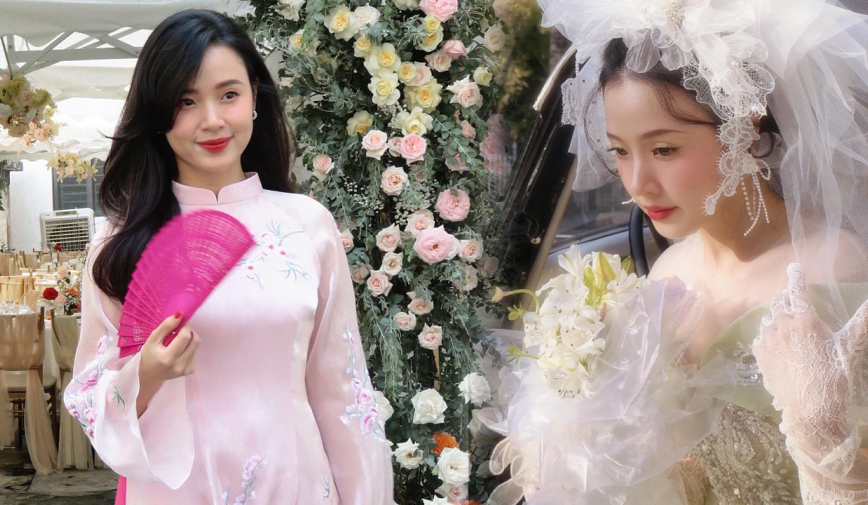 Diễn viên Midu tung ảnh cưới, thông báo lấy chồng ở tuổi 35 sau khi tốt nghiệp Á khoa Thạc sĩ?