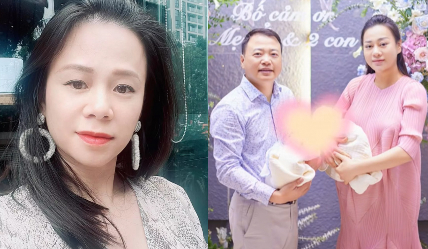 Bị nhắc chuyện Phương Oanh sinh đôi, vợ cũ Shark Bình nói: 'Ai đụng đến con chị là chị xù lông'