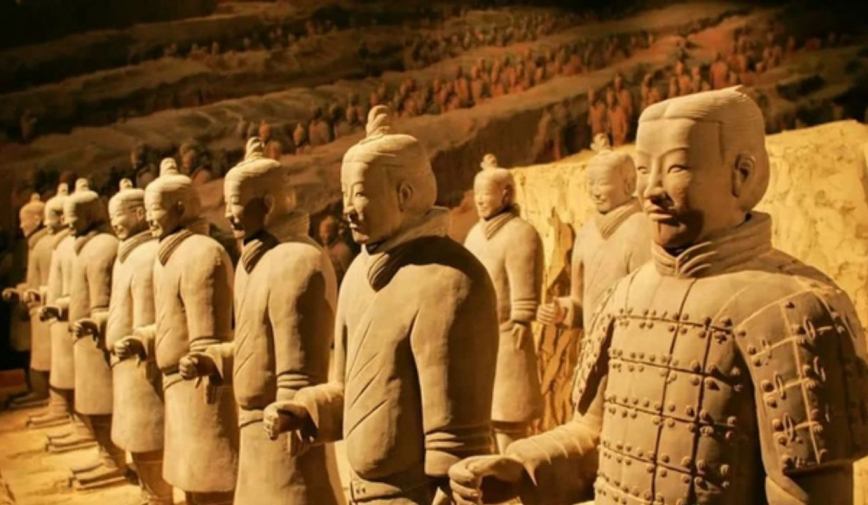 Sự thật khi tưới nước lên đất của khu di tích binh đoàn đất nung Tần Thủy Hoàng
