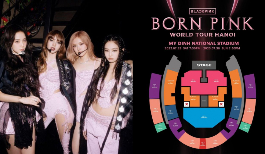 Giá vé và sơ đồ sân khấu chính thức của concert BLACKPINK được công bố, cao nhất gần 10 triệu nhưng quá ít quyền lợi?