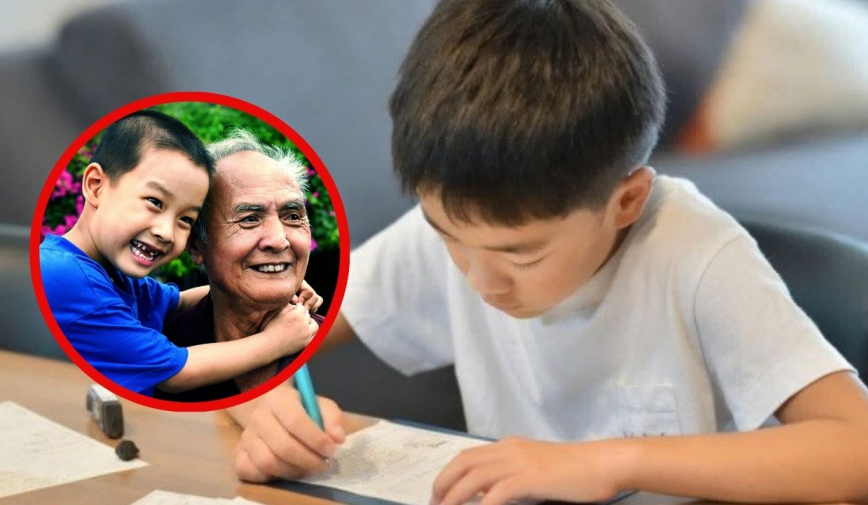 Bài văn “Ông tôi” vỏn vẹn 26 chữ của cậu bé lớp 2 gây sốt MXH, ai đọc xong cũng phải rơi lệ