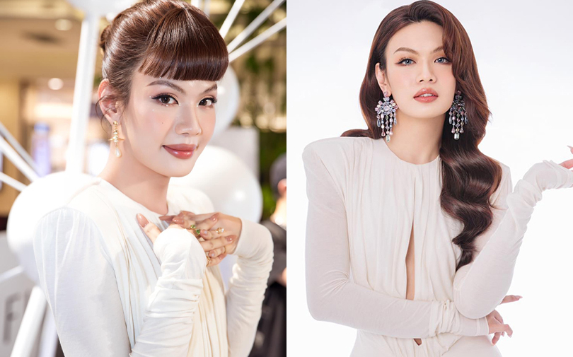 Diện lại chiếc váy bị netizen chê dìm nhan sắc, chỉ đổi 1 chi tiết giúp diện mạo Luna Đào lên hương thấy rõ