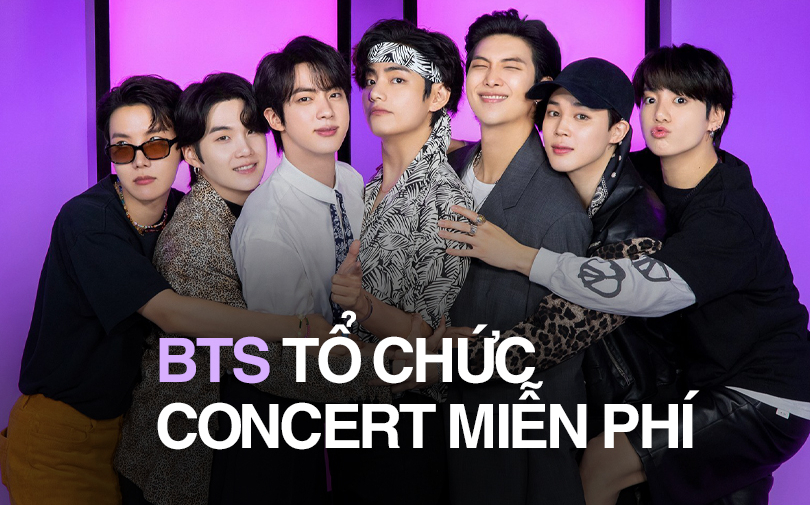 BTS chính thức thông báo lần đầu tổ chức concert miễn phí, fan lo lắng vấn đề an ninh