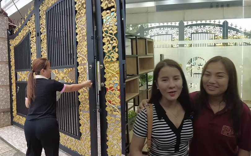 Bà Nhân Vlog đến thăm căn nhà chục tỷ của Quỳnh Trần JP tại Việt Nam, choáng ngợp trước độ hoành tráng