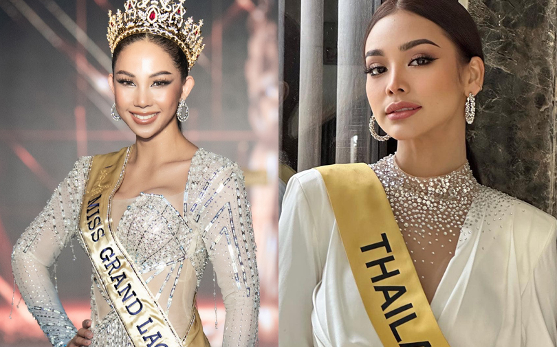 Bị Miss Grand Lào mỉa mai 'dốt' tiếng Anh, Engfa Waraha khóc: 'Tôi xem cô ấy như chị em sao cợt nhả tôi như vậy'