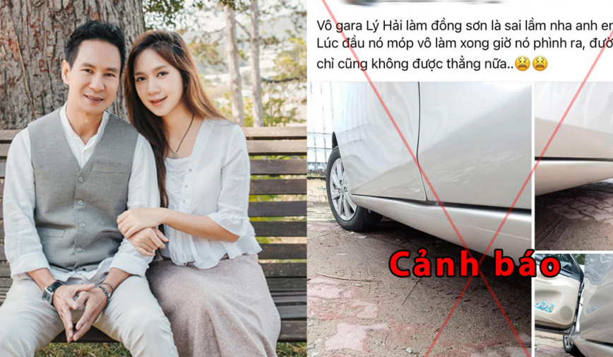 Vợ chồng Lý Hải đính chính tin đồn mở garage sửa xe bị 'phốt', khẳng định chỉ là hiểu lầm!