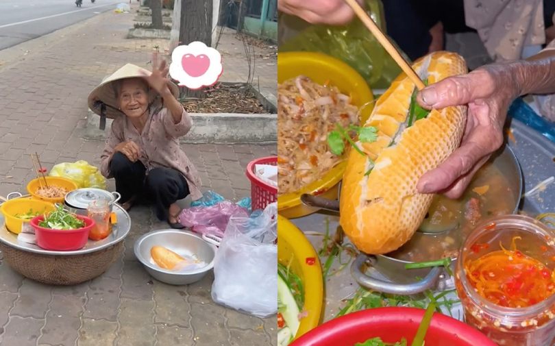 Cụ bà 86 tuổi bán 'bánh mì rẻ nhất Việt Nam' chỉ 5 nghìn, mua nhiều không bán vì dành phần cho công nhân nghèo