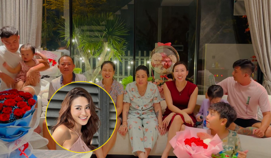Đại gia đình chúc sinh nhật Ninh Dương Lan Ngọc cực cưng, netizen cảm thán cả nhà gen trội ai cũng đẹp