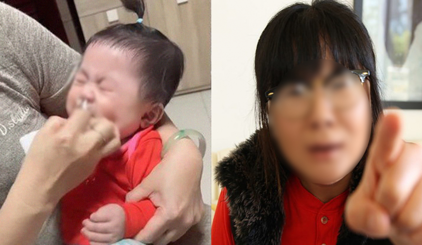 Con ngạt mũi không thở nổi, người bà có hành động tức thì khiến mẹ hét toáng, bác sĩ lại khen hay