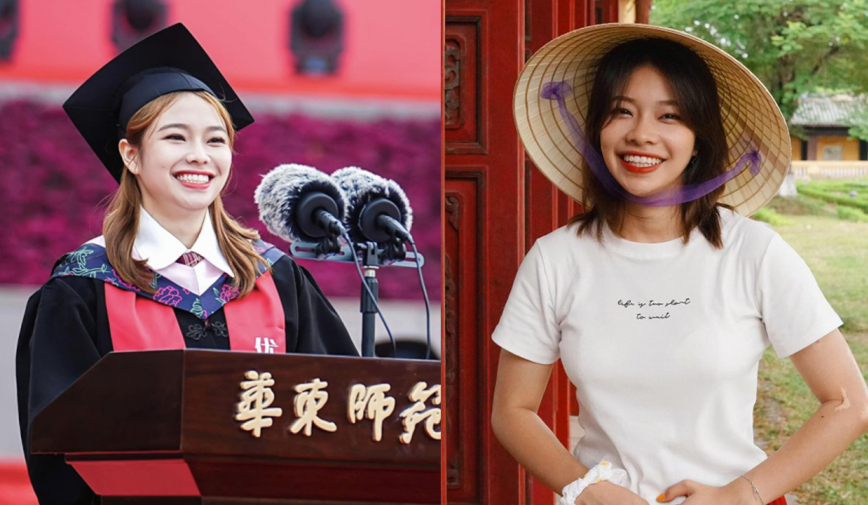 Danh tính cô gái Việt đầu tiên là thủ khoa đại học top đầu Trung Quốc, vì sao về nước lại làm việc online?