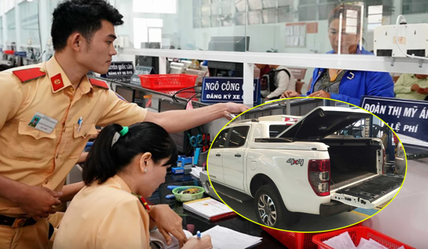 Vì sao lệ phí cấp mới giấy đăng ký, biển số xe bán tải lại tăng lên mức 20 triệu đồng?