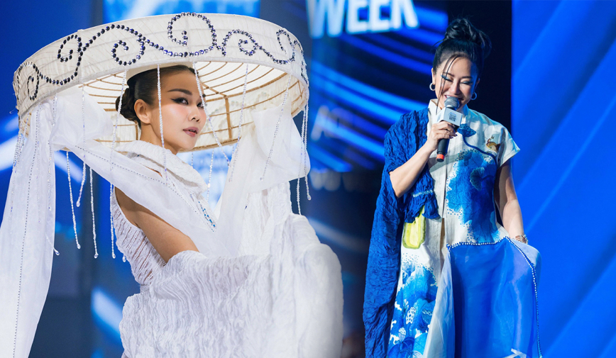 'Chị Đẹp' Hồng Nhung và Thanh Hằng thay nhau chiếm spotlight tại khai mạc Vietnam International Fashion Week 2023