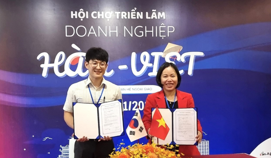 Hội chợ triển lãm doanh nghiệp Việt - Hàn 8 năm tổ chức tại Việt Nam
