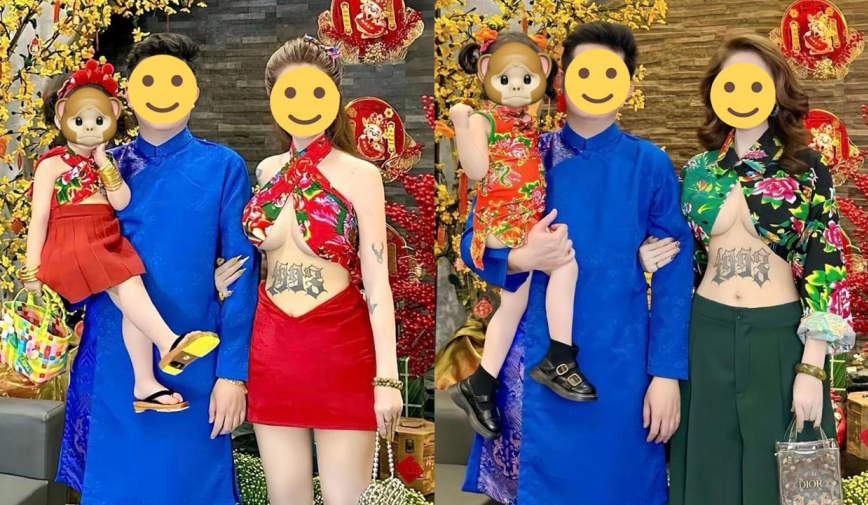 Cô gái khoe outfit du xuân đầu năm của gia đình nhưng khiến dân mạng phản ứng cực mạnh