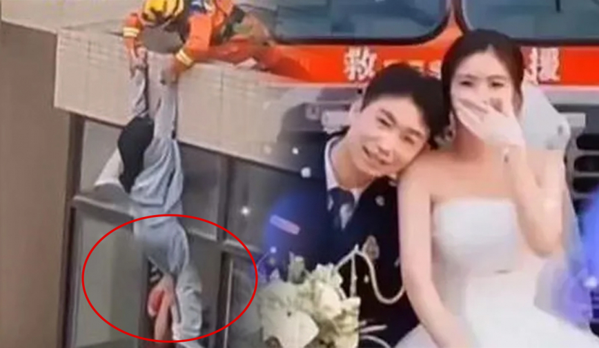 Cô gái thất tình nghĩ quẩn được cứu sống, 3 tháng sau cưới luôn nhân viên cứu hộ đã cứu mình