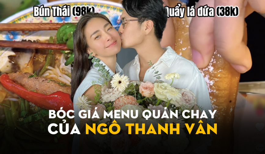 Vợ chồng Ngô Thanh Vân giàu nứt vách vẫn làm phục vụ quán chay 'giá cao hơn món mặn'