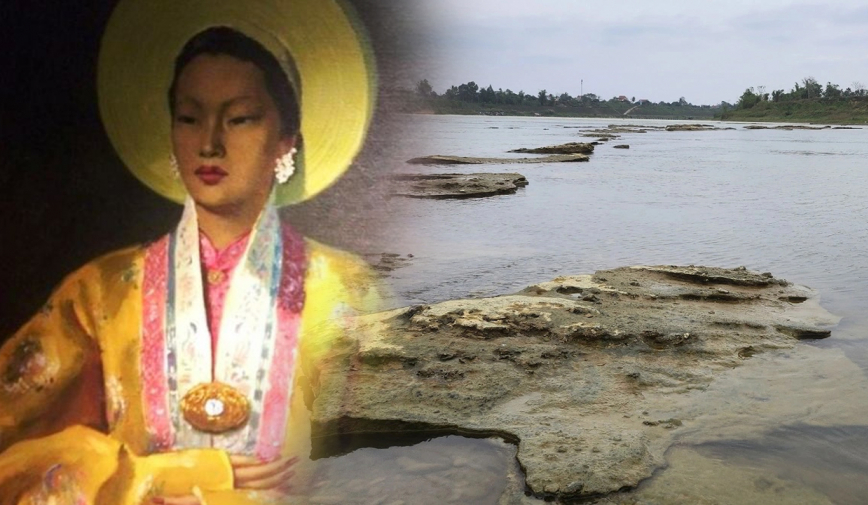 Bí ẩn vật thể lạ giữa lòng sông ở Thanh Hóa, nghi là ngôi mộ cổ của một người phụ nữ