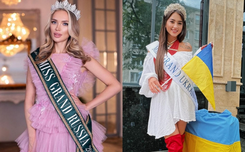 Rộ tin Miss Grand Ukraine bỏ thi vì bị xếp chung phòng với Miss Grand Nga, thực hư thế nào?