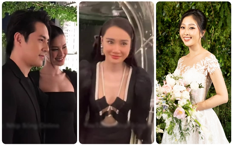 Dàn sao Việt 'đội mưa' đến đám cưới Liêu Hà Trinh: Đông Nhi - Ông Cao Thắng tay trong tay, Nhã Phương lẻ loi