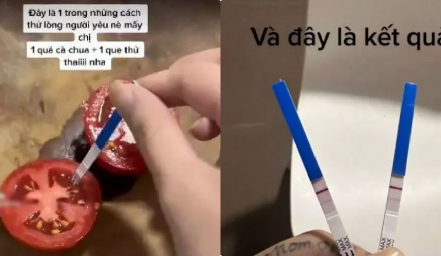 Cô gái mang que thử thai ra 'thử lòng' bạn trai và cái kết khiến dân mạng tranh cãi