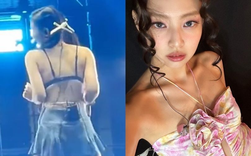 Jennie (BLACKPINK) gây tranh cãi vì diện áo như 'nội y', nhảy vũ đạo sexy hết nấc trong concert