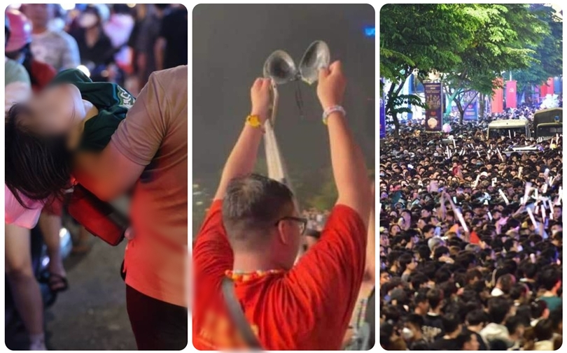'Biển người' đổ về phố đi bộ ngày cuối năm: Người ngất xỉu, người rơi cả nội y