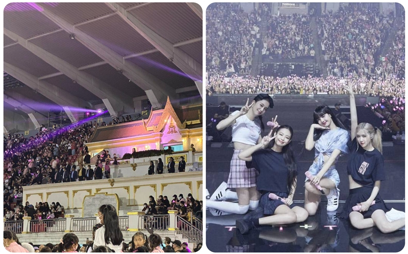 Đỉnh như BLACKPINK: Diễn concert còn được cả gia đình hoàng gia Thái Lan đến xem