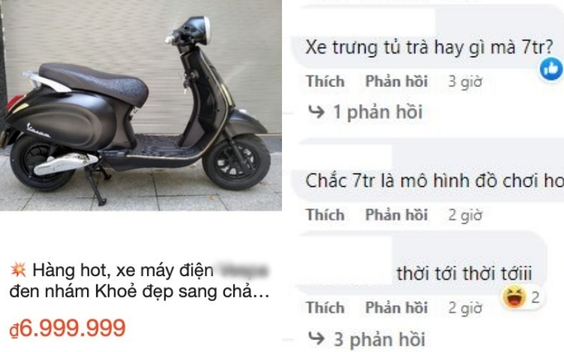 Xuất hiện dòng xe máy điện giá chưa đến 7 triệu, dân tình hoang mang 'Giá này có chạy được không?'