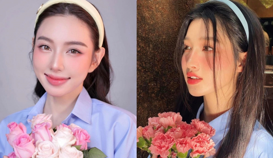 Khi Thùy Tiên - Phương Nhi cùng 'đu trend' Lưu Diệc Phi: Đàn em được khen đẹp hơn Thùy Tiên?