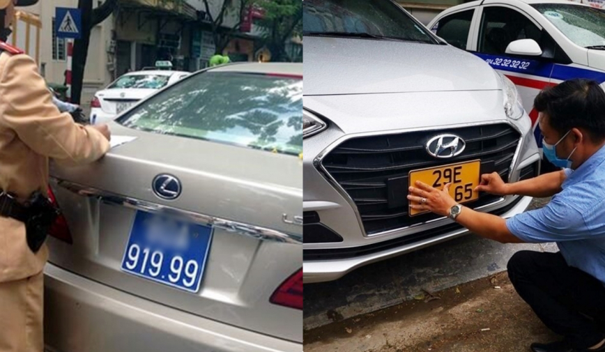 Chi tiết về quy định màu sắc của biển số định danh áp dụng từ 15/8, nắm rõ để tránh phiền phức