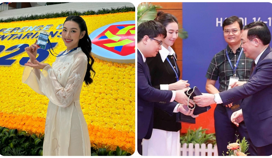 Một hoa hậu được gặp Chủ tịch Quốc hội Việt Nam: 1 trong 20 người trẻ tham dự Hội nghị Nghị sĩ trẻ toàn cầu