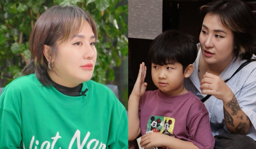 Huỳnh Tú chạnh lòng khi con trai tâm sự: “Lâu lắm rồi, mẹ chưa chở con đi học”